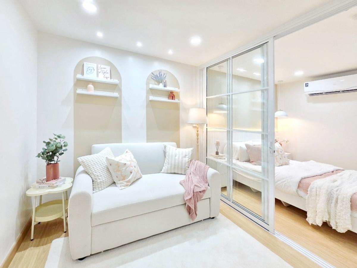 ขายคอนโดบางนา แบริ่ง ลาซาล : 🎁คอนโด Regent home 7/1 เเต่งเสร็จพร้อมอยู่ ห้องน่ารักมาก🧸