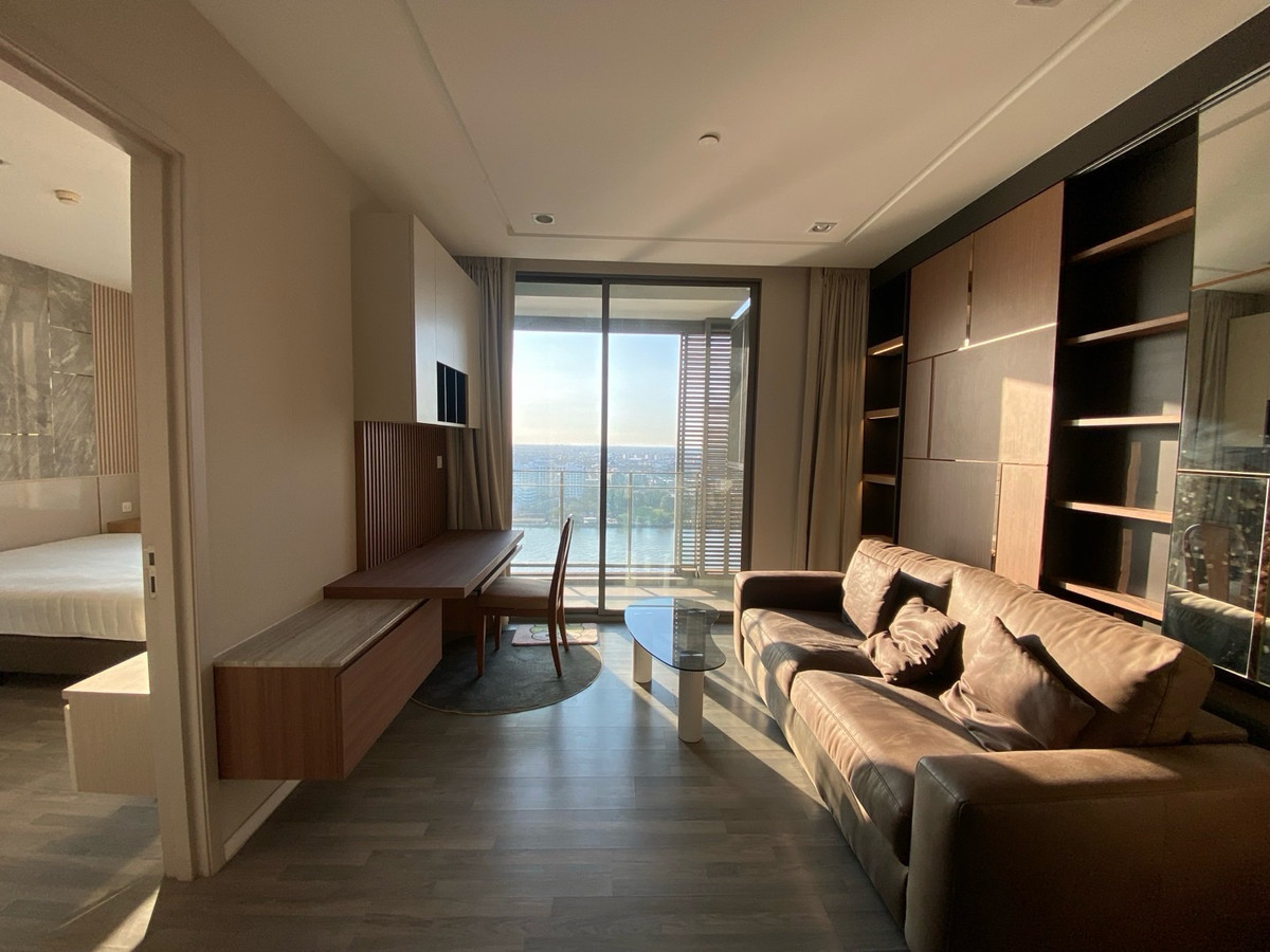 For RentCondoBang Sue, Wong Sawang, Tao Pun : [For rent] 🔥333 Riverside 🔥Beautiful room, fully furnished, river view, ready to move in//For more information, contact LineID:@promptyou5