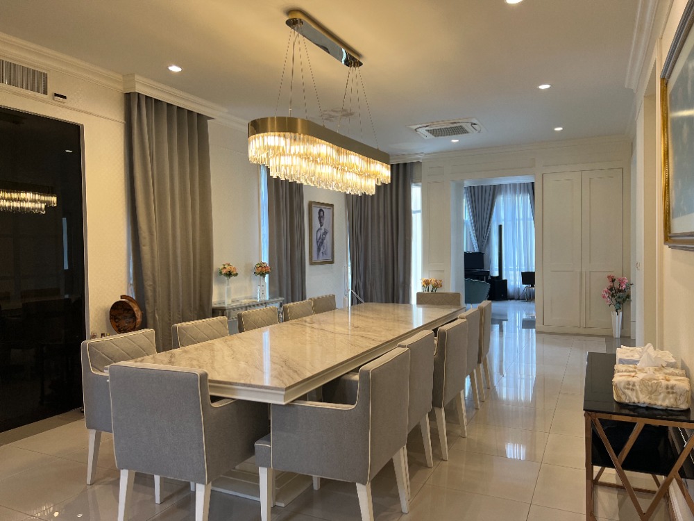 For SaleHouseKaset Nawamin,Ladplakao : Near Ekkamai Thonglor 5-bedroom luxurious house
