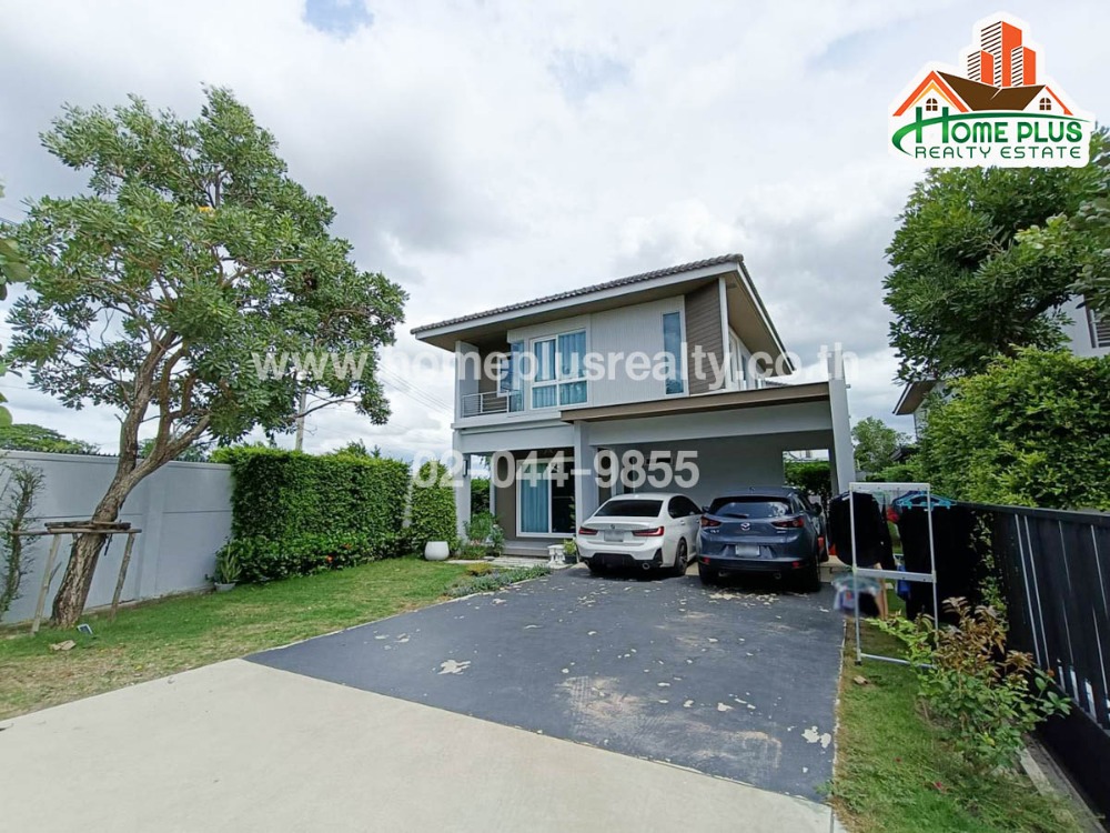 For SaleHouseNonthaburi, Bang Yai, Bangbuathong : Chaiyapruek Westgate Project, Rim Lang (Chaiyapruek Westgate), near Central Westgate
