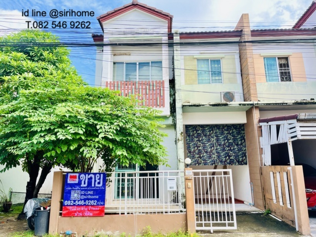 ขายทาวน์โฮมนนทบุรี บางใหญ่ บางบัวทอง : ขายทาวน์เฮ้าส์ ไลโอ วงแหวน ปิ่นเกล้า ซอยวัดพระเงิน หลังริม 17 ตรว. ขายตามสภาพ พร้อมผู้เช่า