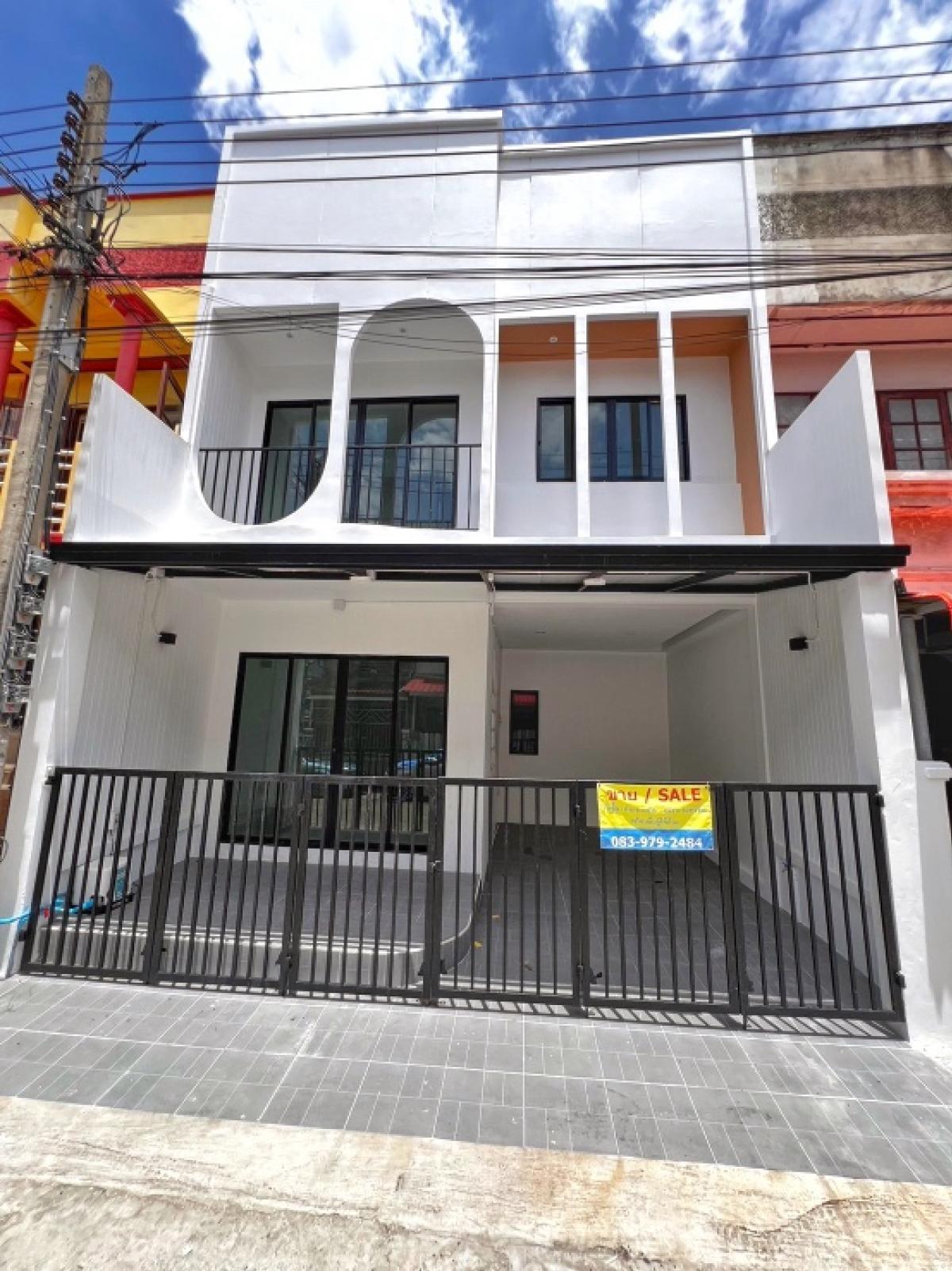 ขายทาวน์โฮมบางแค เพชรเกษม : หมู่บ้านณัฐกานต์ เพชรเกษม 112 บ้านรีโนเวทตกแต่งพร้อมอยู่