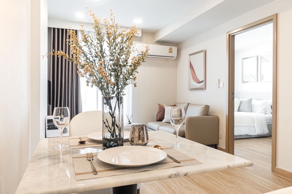 ขายคอนโดอารีย์ อนุสาวรีย์ : ห้องรีโนเวทใหม่! Pet friendly พร้อมอยู่  ติดอนุสาวรีย์ชัยสมรภูมิ  ติดห้างเซ็นเตอร์วัน ห้องมุม Maestro07