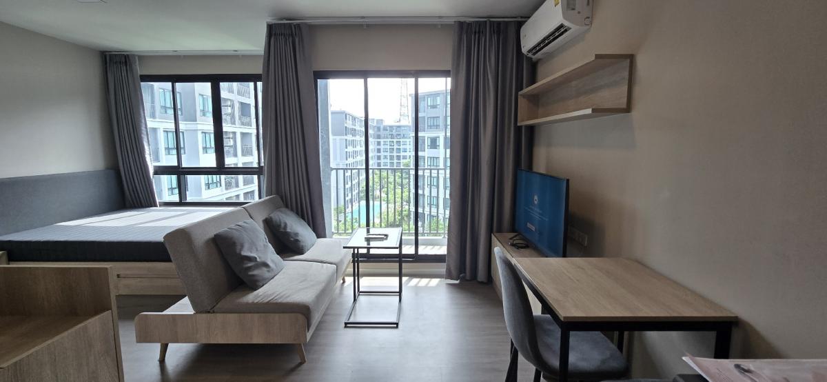 ขายคอนโดปทุมธานี รังสิต ธรรมศาสตร์ : ขาย D Condo Hideaway Rungsit วิวสระ