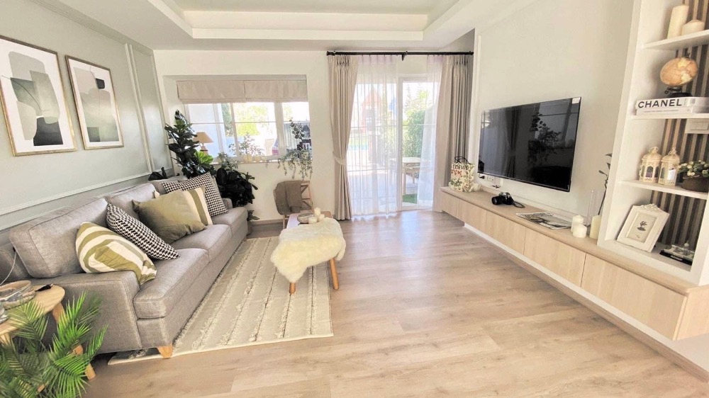 For RentTownhomeBangna, Bearing, Lasalle : Townhouse for rent, Indy Bangna, Ramkhamhaeng 2, near Mega Bangna