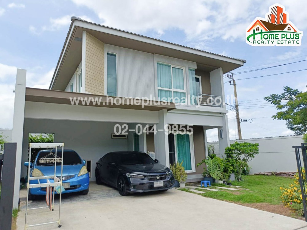 For SaleHouseNonthaburi, Bang Yai, Bangbuathong : Chaiyapruek Westgate Project, Rim Lang (Chaiyapruek Westgate), near Central Westgate