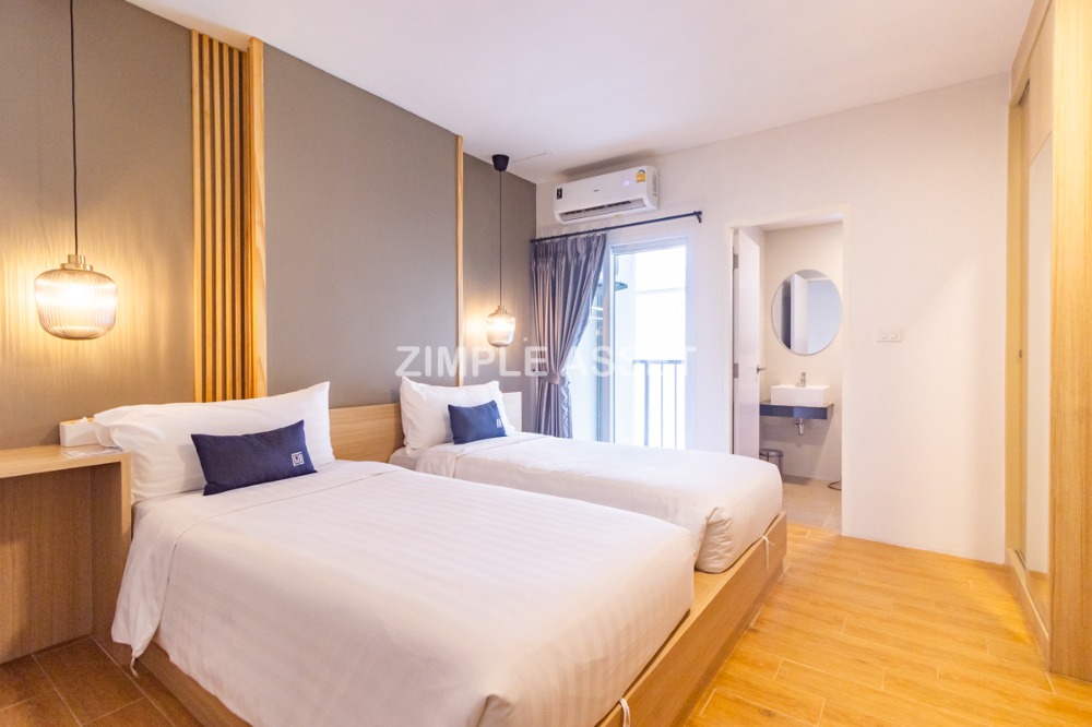 For RentPattanakan, Srinakarin : Line: @zimple_asset Hotel-style daily room rentals on Srinakarin Road with complete amenities. Not far from BTS and ARL.