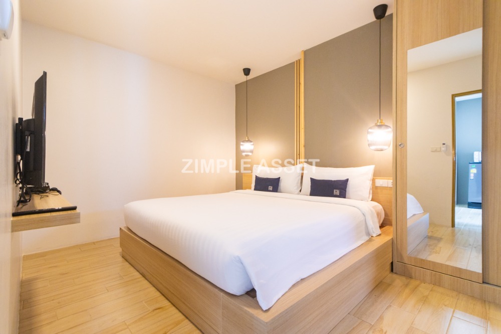 For RentPattanakan, Srinakarin : Line: @zimple_asset Hotel-style daily room rentals on Srinakarin Road with complete amenities. Not far from BTS and ARL.