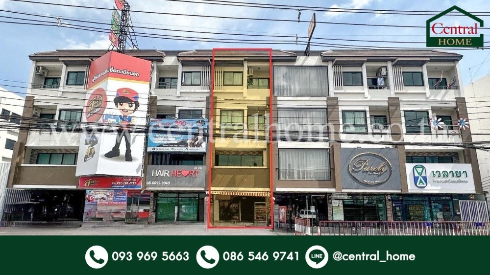 For SaleShop HouseThaphra, Talat Phlu, Wutthakat : 3.5-storey commercial building T-Biz Home Talat Phlu, modern design in a prime location