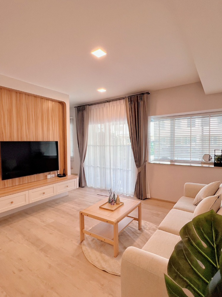 For RentHouseBangna, Bearing, Lasalle : K-5872 Urgent for rent! Indy 2 Bangna Ramkhamhaeng 2, house ready to move in