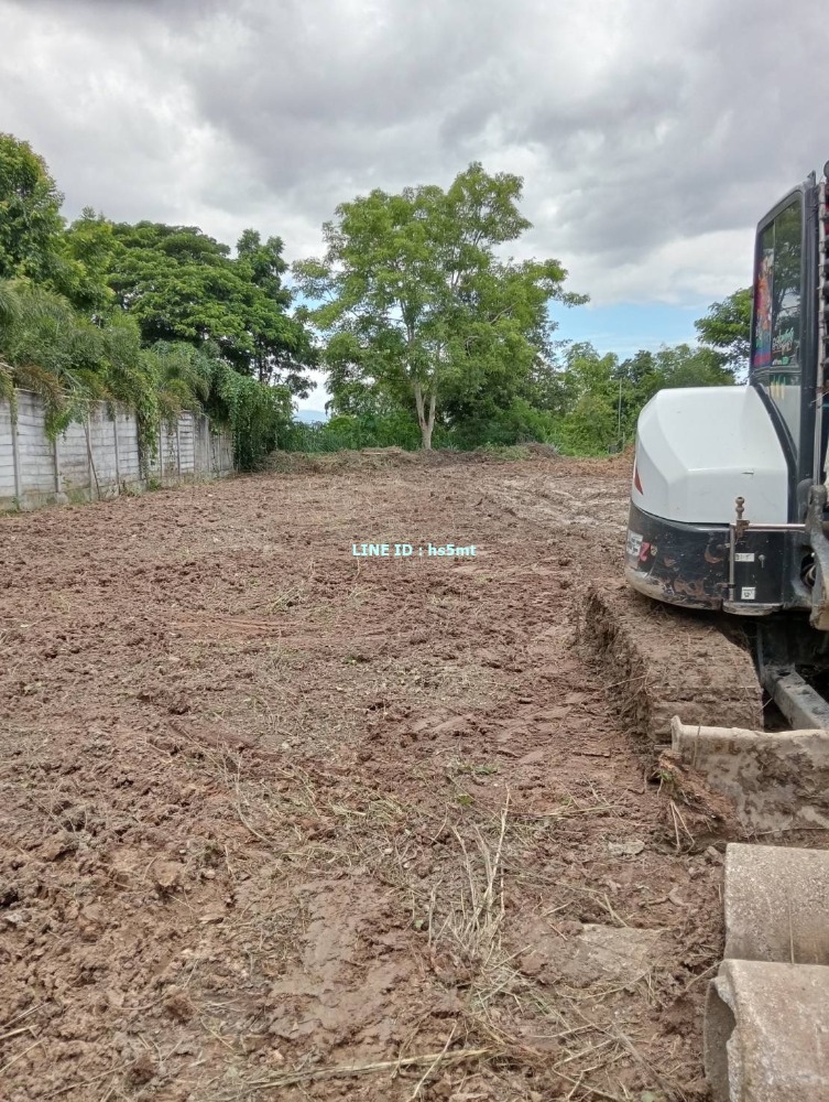 For SaleLandChiang Mai : For sale, beautiful view of Doi Suthep rice fields, vacant land, next to Dolthara, along the Kwang River, 214 sq.w. or 2 ngan, 14.3 sq.w. or 856 sq.m.