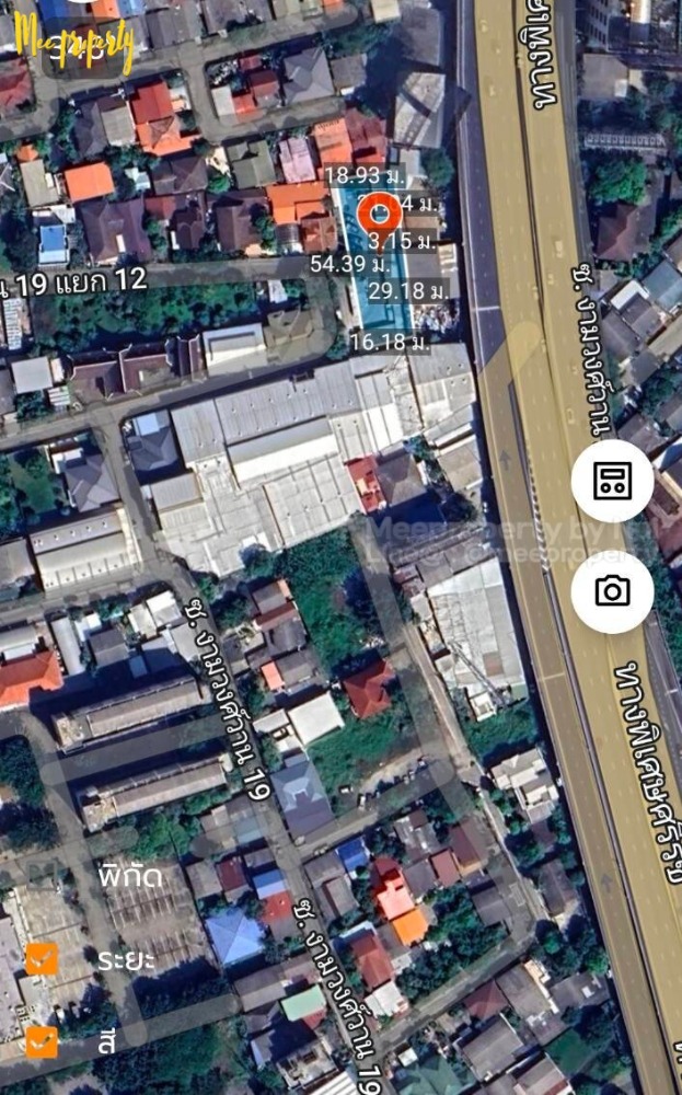 ขายที่ดินแจ้งวัฒนะ เมืองทอง : ขาย/ เช่า ที่ดิน โฉนด 2 แปลง ( ขายยกแปลง ) ขนาดที่ดิน 2 งาน 34 ตรว.  งามวงศ์วาน 19 แยก 12 เทศบาลนครนนทบุรี, นนทบุรี ME-167