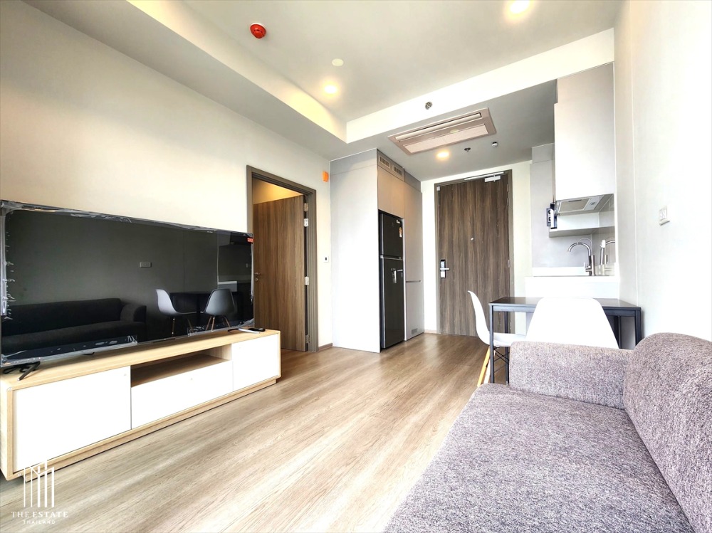 ให้เช่าคอนโดบางนา แบริ่ง ลาซาล : For rent Whizdom The Forestias (Destinia) ชั้นสูง รับวิวได้เต็มที่ ทิศเหนือ 35.13 sq.m. 1 bedroom @23,000 Baht