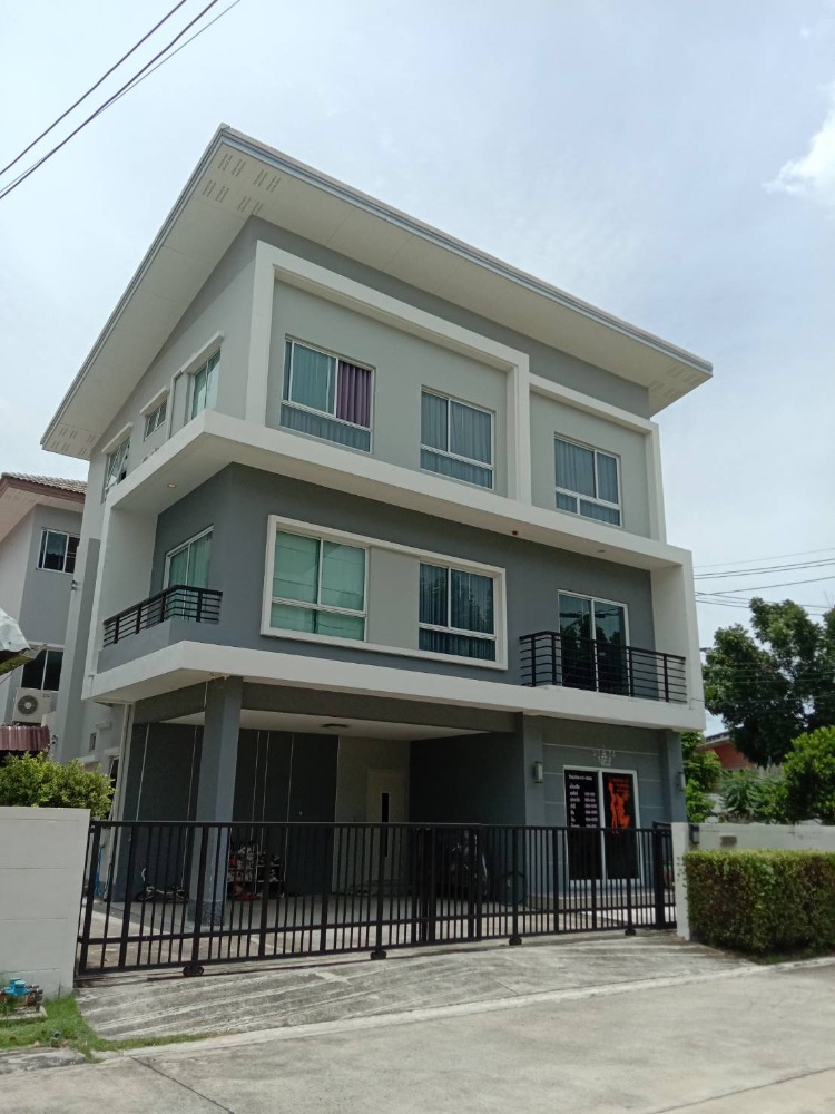 For SaleHouse : บ้านเดี่ยว 3ชั้น ม.คาซ่าแกรนด์ สุขาภิบาล5 แปลงมุม
