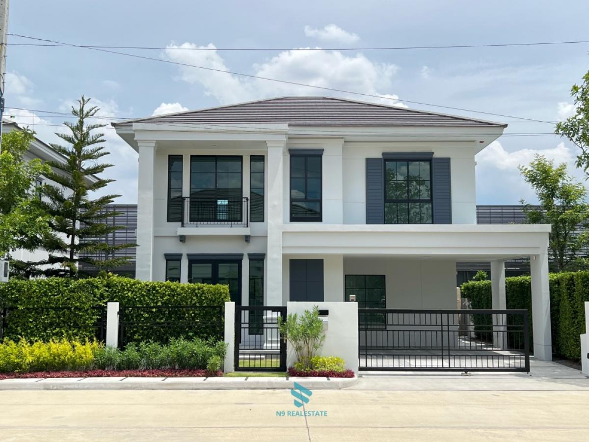 For SaleHouseNawamin, Ramindra : ⭐️⭐️Special Deal⭐️⭐️Setthasiri Watcharapol-Theparak 4 bedrooms, luxurious common area, spacious house, corner house, location near expressway, Don Mueang Airport