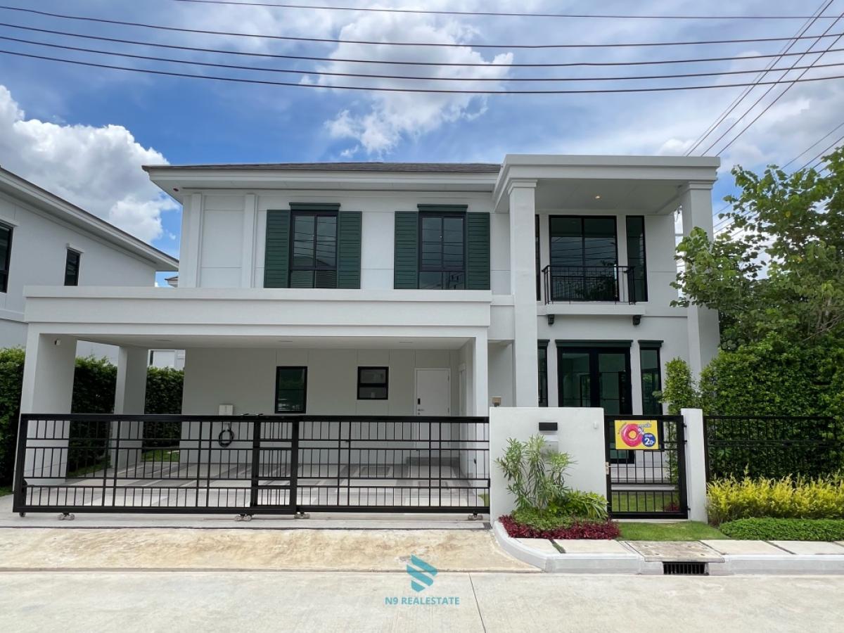 For SaleHouseNawamin, Ramindra : ⭐️⭐️Special price⭐️⭐️Setthasiri Watcharapol-Theparak, 4 bedrooms, luxurious common area, spacious house, corner house, location near expressway, Don Mueang Airport