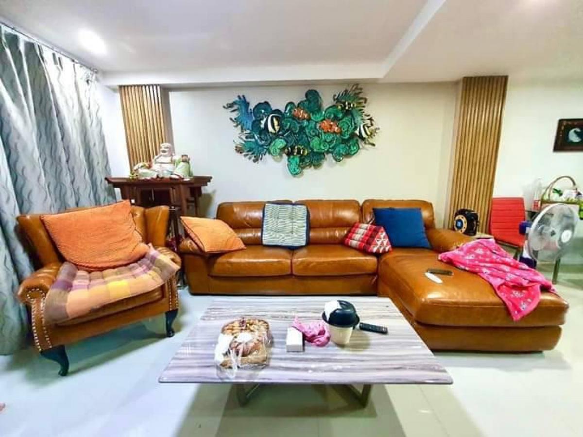 For SaleTownhomeEakachai, Bang Bon : For sale: 3-storey townhouse, fully furnished, Phra Ram 2 area, 23.4 square wah, 3 bedrooms, 3 bathrooms