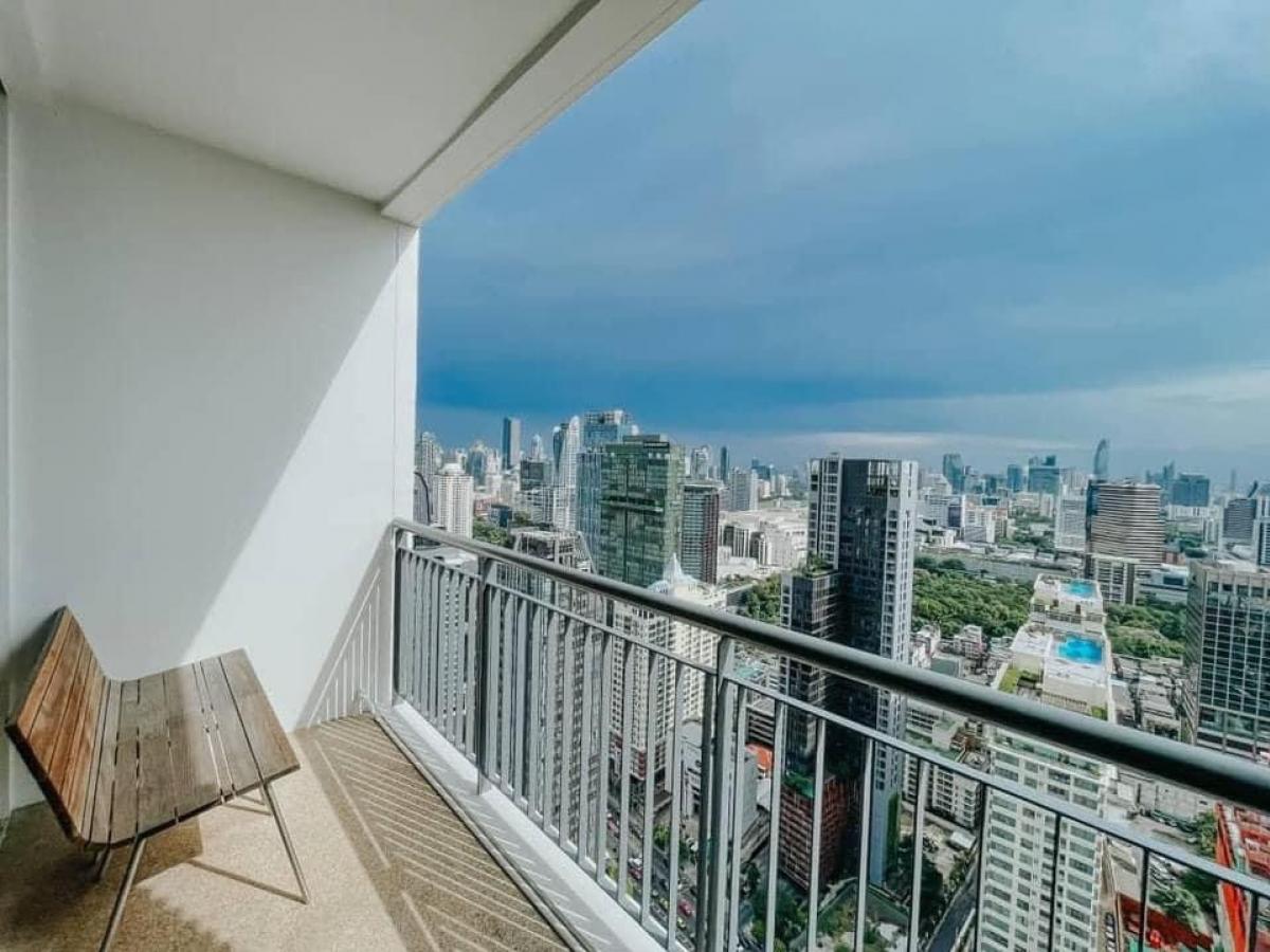 For SaleCondoRatchathewi,Phayathai : 📢👇For sale 2 beds with unblocked view at Villa Ratchathewi, near Siam Square, MBK mall, Chulalongkorn university.