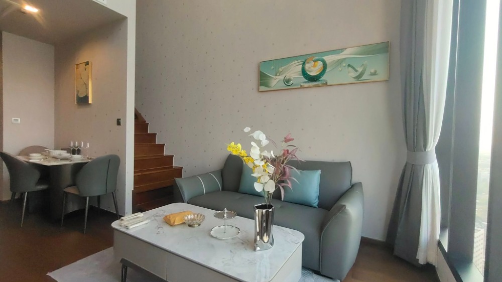 ให้เช่าคอนโดอารีย์ อนุสาวรีย์ : ให้เช่า Ideo Q Victory 🌸คอนโด Duplex 2 ห้องนอน 2 ห้องน้ำ ใกล้ BTS อนุสาวรีย์ เดิน 1 นาที