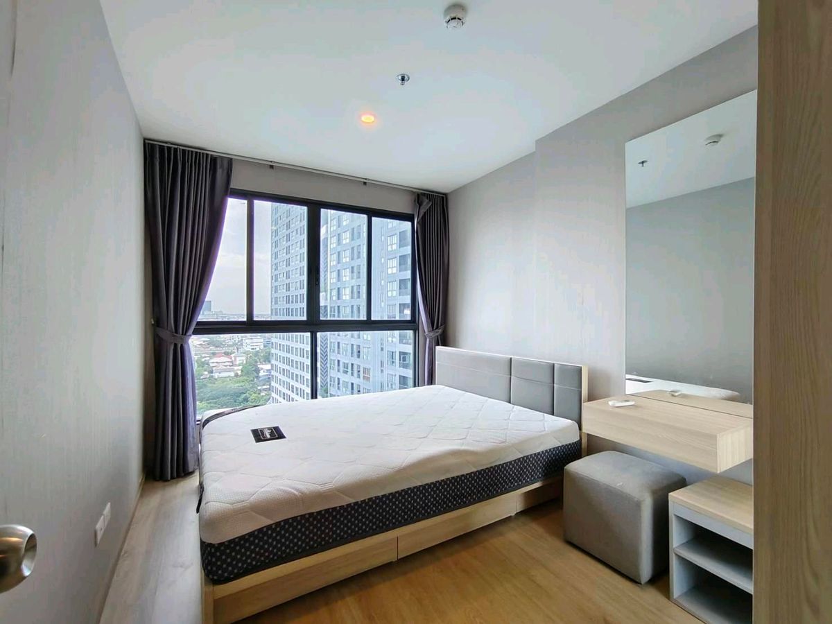 For RentCondoBangna, Bearing, Lasalle : Ideo O2 Bangna, studio room, size 28 sq m., 9th floor, building a, rent 11000/month, contact Tel/Line: 0636262722