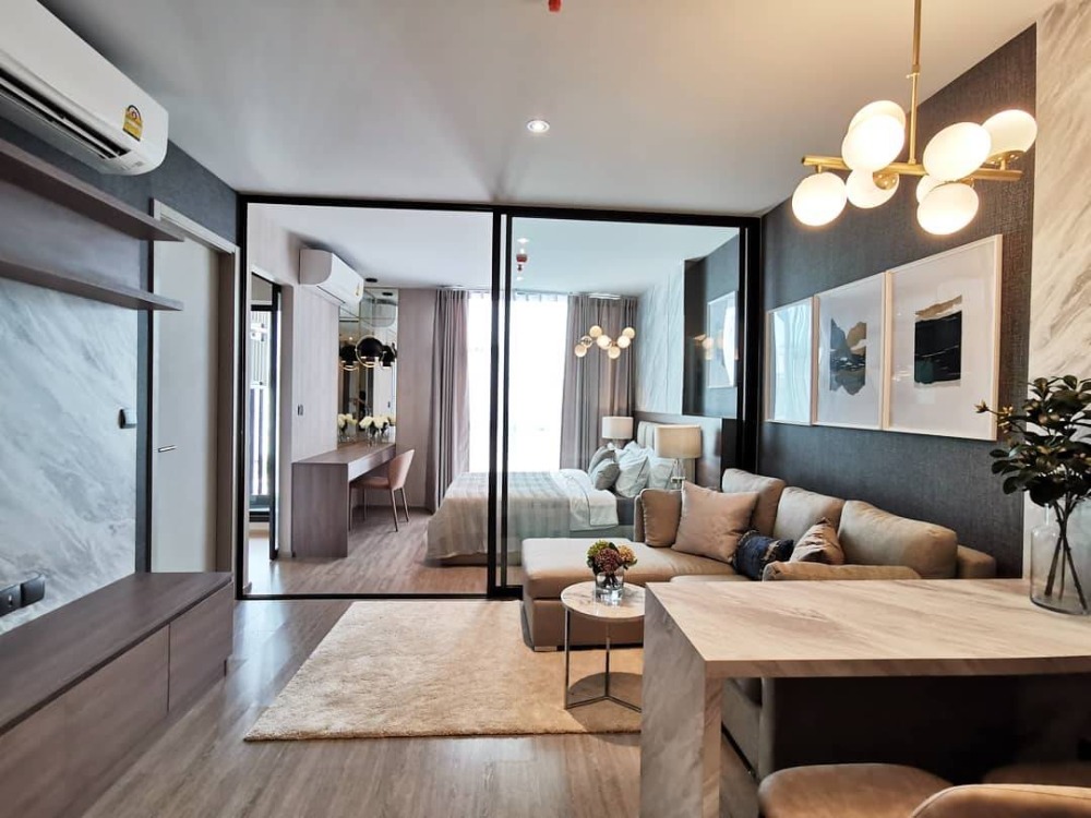 For SaleCondoSukhumvit, Asoke, Thonglor : Urgent sale, Rhythm Ekkamai, beautifully decorated, ready to move in immediately or ready to rent out