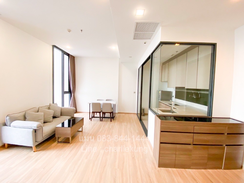 For RentCondoSapankwai,Jatujak : 🔥For urgent rent! The Line Phahon-Pradipat 2 bedrooms 66.57 sq m. 45th floor, Floor to Ceiling 3.5 metres, north side, fully furnished 🔥Only 45,000 baht/month🔥