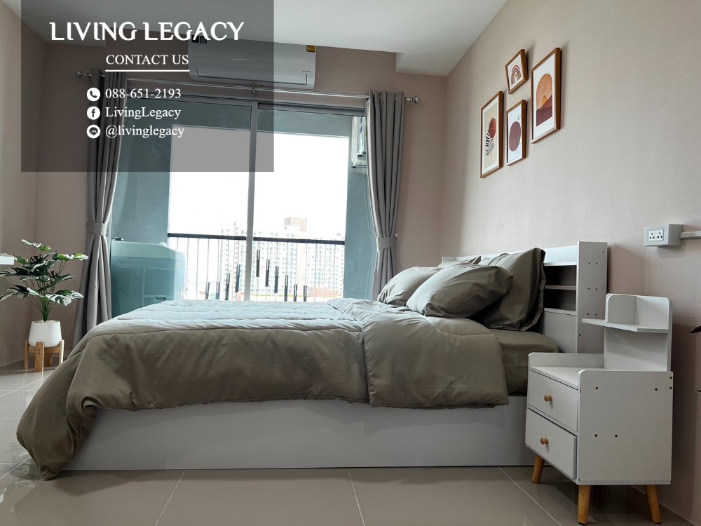 For RentCondoPattanakan, Srinakarin : LSZV0VVV Condo for rent Asakan Place Srinakarindra 32.48 sq m. 29th floor line id : @livinglegacy call : 088-651-2193