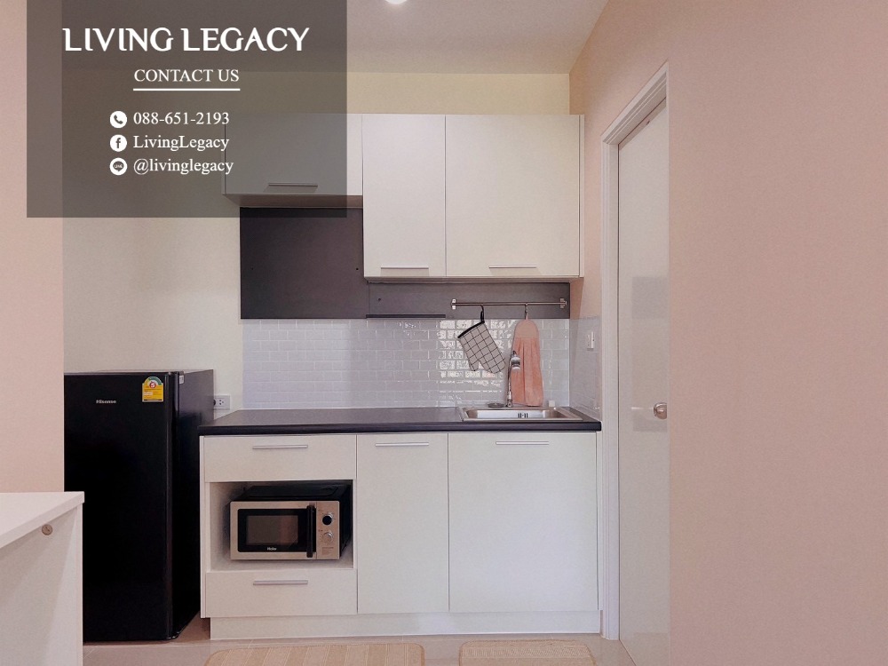 For RentCondoPattanakan, Srinakarin : LSZV0VVV Condo for rent Asakan Place Srinakarindra 32.48 sq m. 29th floor line id : @livinglegacy call : 088-651-2193