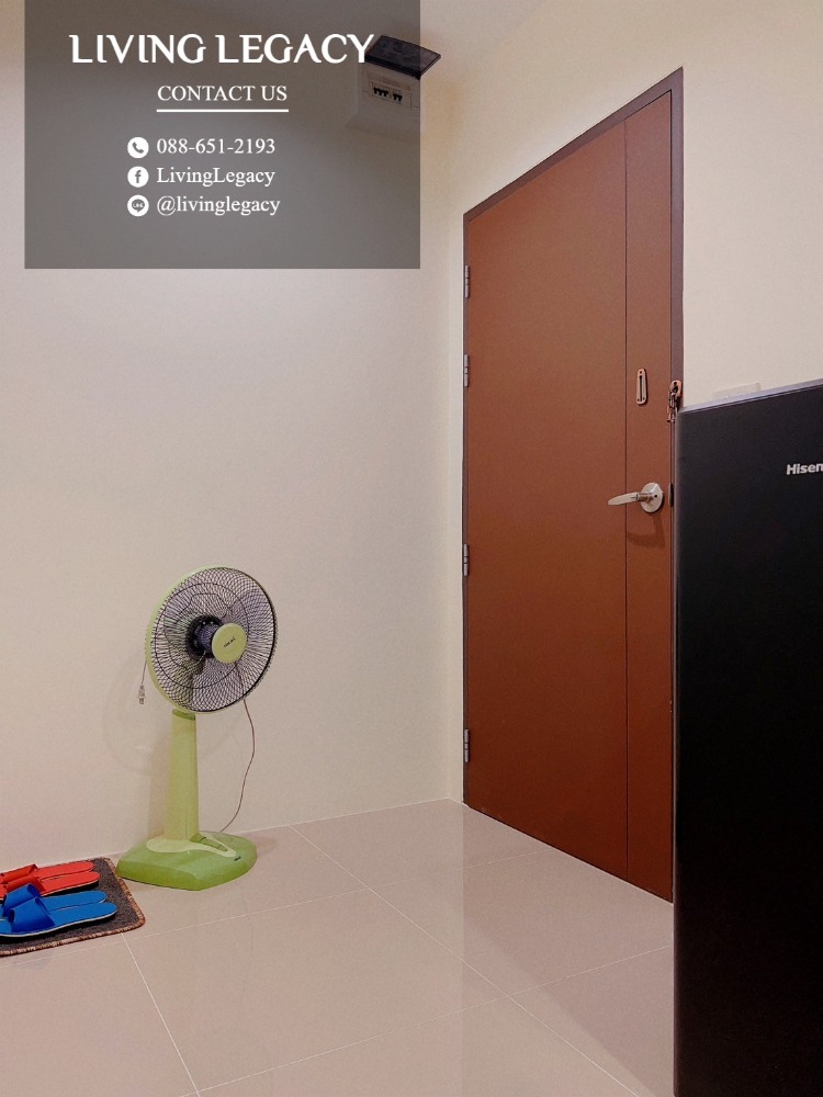 For RentCondoPattanakan, Srinakarin : LSZV0VVV Condo for rent Asakan Place Srinakarindra 32.48 sq m. 29th floor line id : @livinglegacy call : 088-651-2193