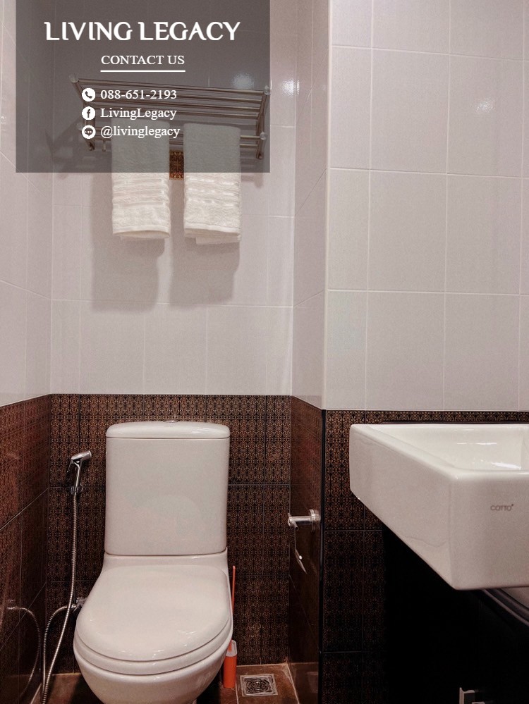 For RentCondoPattanakan, Srinakarin : LSZV0VVV Condo for rent Asakan Place Srinakarindra 32.48 sq m. 29th floor line id : @livinglegacy call : 088-651-2193