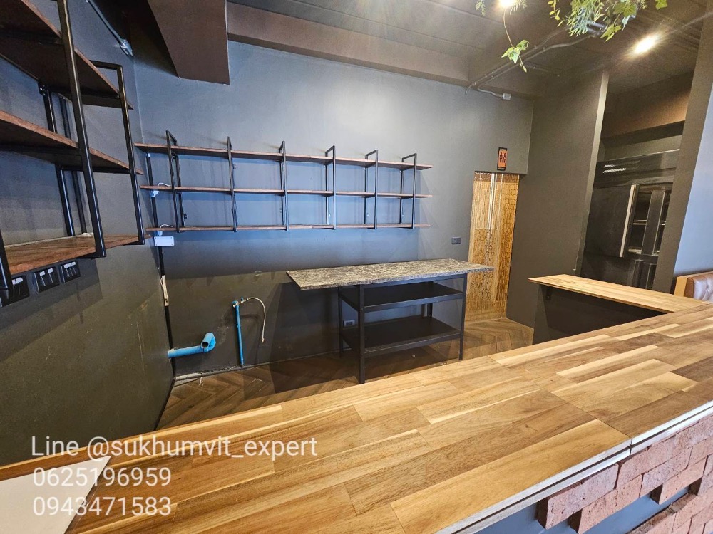 ให้เช่าร้านค้า/ตลาดนัดสุขุมวิท อโศก ทองหล่อ : ให้เช่าพื้นที่สำหรับทำร้านอาหาร ร้านค้า โชว์รูม ละแวกทองหล่อ