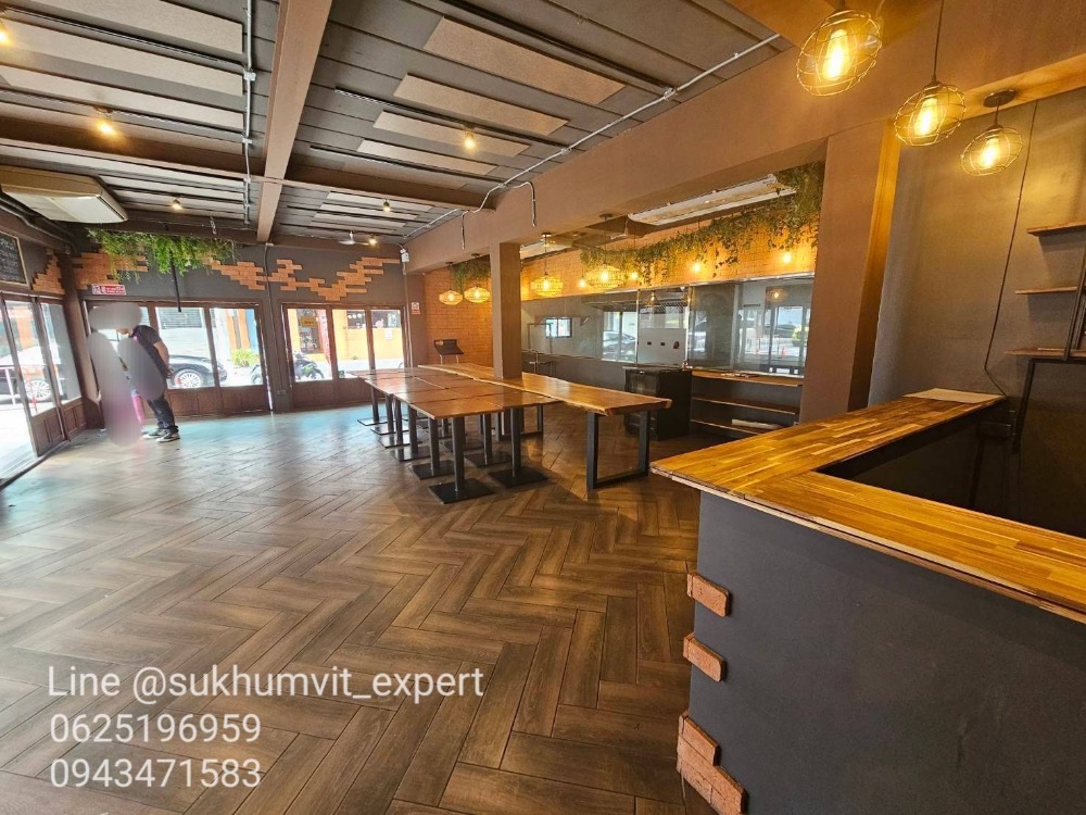 ให้เช่าร้านค้า/ตลาดนัดสุขุมวิท อโศก ทองหล่อ : ให้เช่าพื้นที่สำหรับทำร้านอาหาร ร้านค้า โชว์รูม ละแวกทองหล่อ