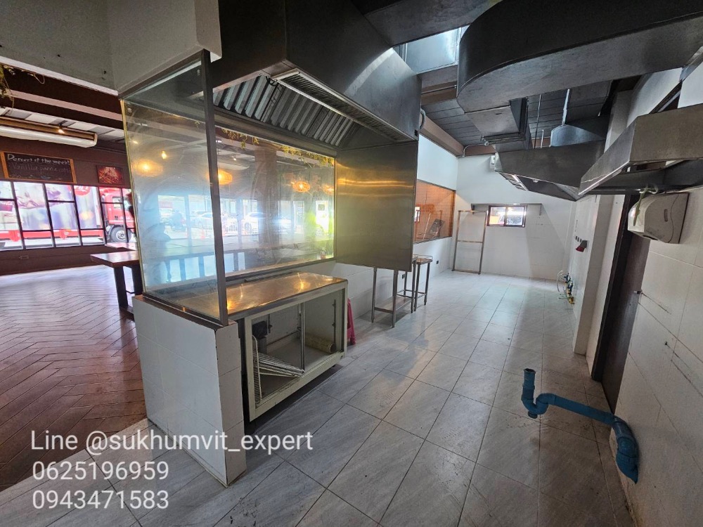 ให้เช่าร้านค้า/ตลาดนัดสุขุมวิท อโศก ทองหล่อ : ให้เช่าพื้นที่สำหรับทำร้านอาหาร ร้านค้า โชว์รูม ละแวกทองหล่อ