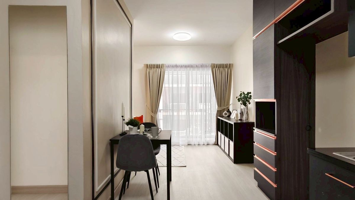 ขายคอนโดอ่อนนุช อุดมสุข : 💥💥ขายA space สุขุมวิท 77  🧡 เฟอร์ใหม่ ครบ