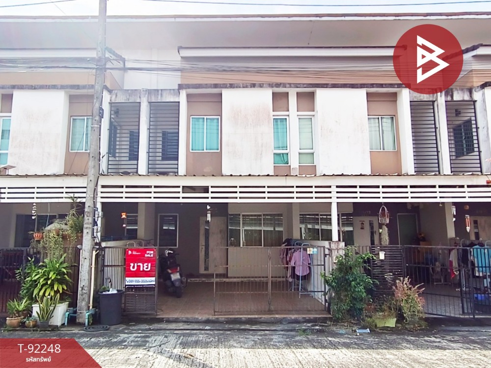 ขายทาวน์โฮมนครศรีธรรมราช : ขายทาวน์เฮ้าส์ หมู่บ้านเดอะซิตี้1 อ้อมค่าย (The City1) ปากพูน นครศรีธรรมราช