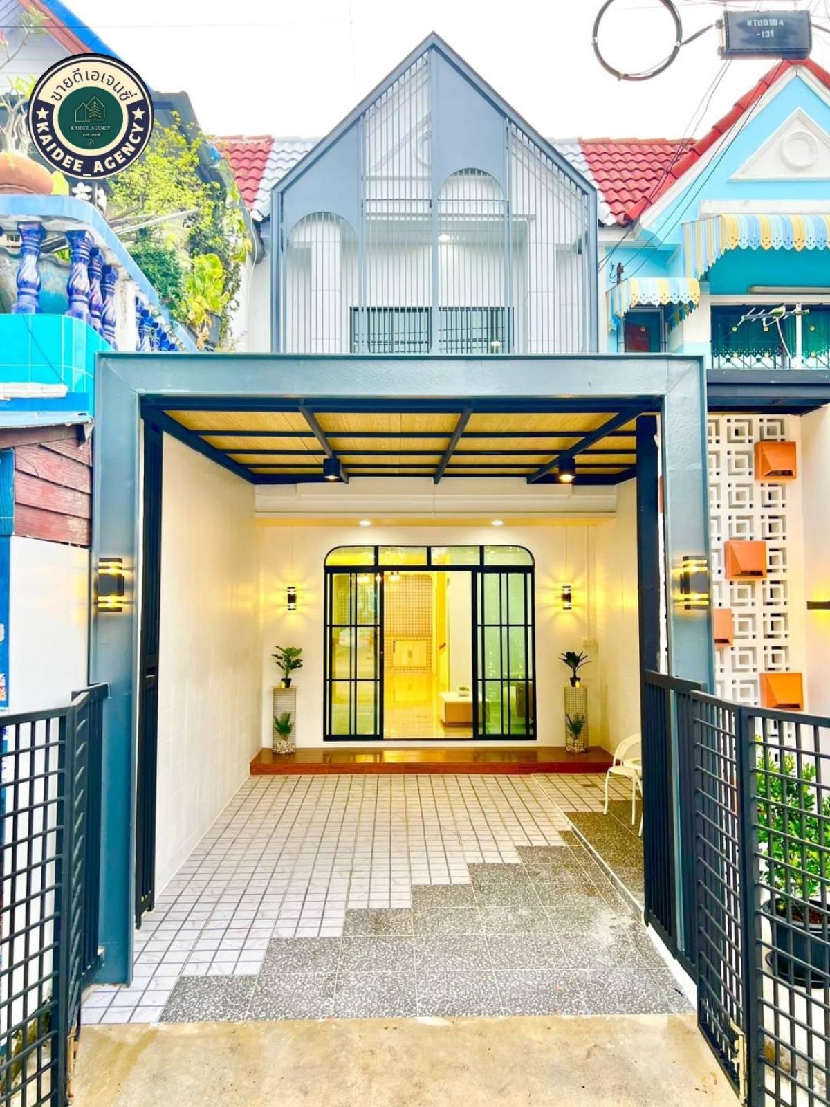 ขายทาวน์โฮมนนทบุรี บางใหญ่ บางบัวทอง : ทาวน์เฮ้าส์ 2 ชั้น หมู่บ้านเต็มรักบางบัวทองนนทบุรี โลตัส สถานีรถไฟฟ้าสายสีม่วง ห้างสรรพสินค้าแม็กซ์แวลู IKEA บิ๊กซี ตลาดบางใหญ่ ตลาดมานะวดี ตลาดนัดธาตุทอง