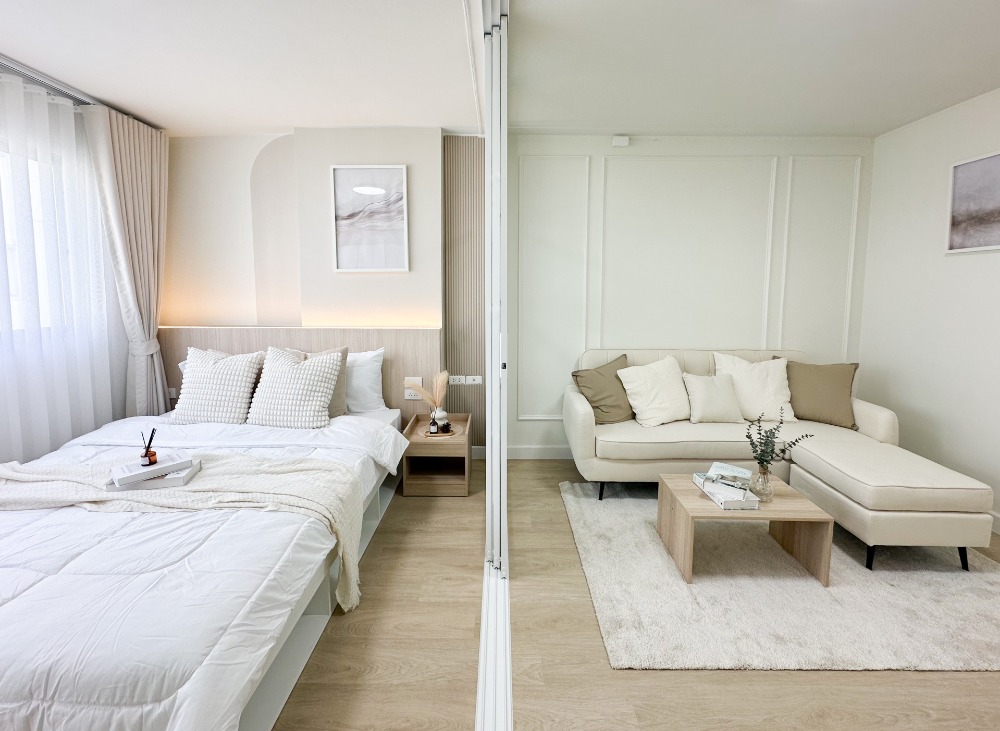 ขายคอนโดลาดพร้าว101 แฮปปี้แลนด์ : 🏢 ลุมพินี เซ็นเตอร์ ลาดพร้าว 111 | 𝟒𝟎𝟎 เมตรถึง 𝐌𝐑𝐓 บางกะปิ🔥