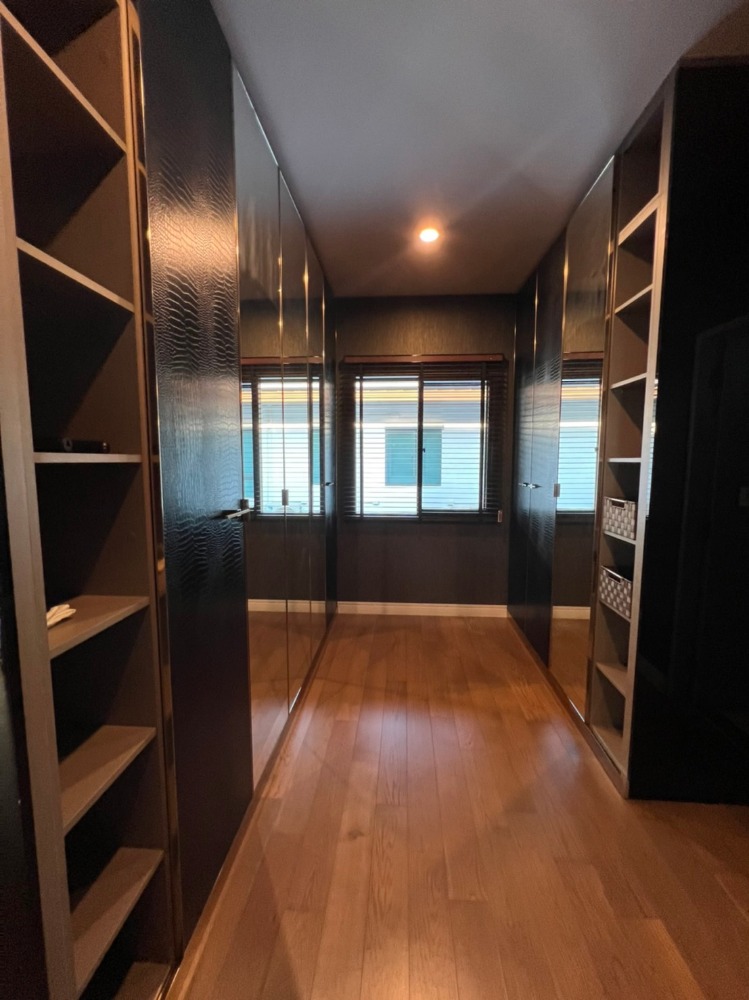 For RentHousePattanakan, Srinakarin : K-5895 For rent! Burasiri Phatthanakan, beautiful house, ready to move in, corner house, next to the common area