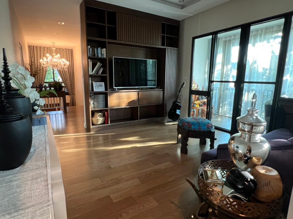 For RentHousePattanakan, Srinakarin : K-5895 For rent! Burasiri Phatthanakan, beautiful house, ready to move in, corner house, next to the common area