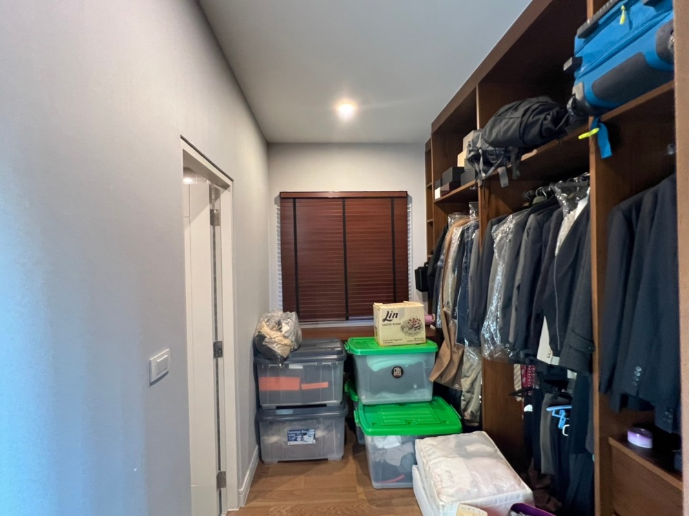 For RentHousePattanakan, Srinakarin : K-5895 For rent! Burasiri Phatthanakan, beautiful house, ready to move in, corner house, next to the common area