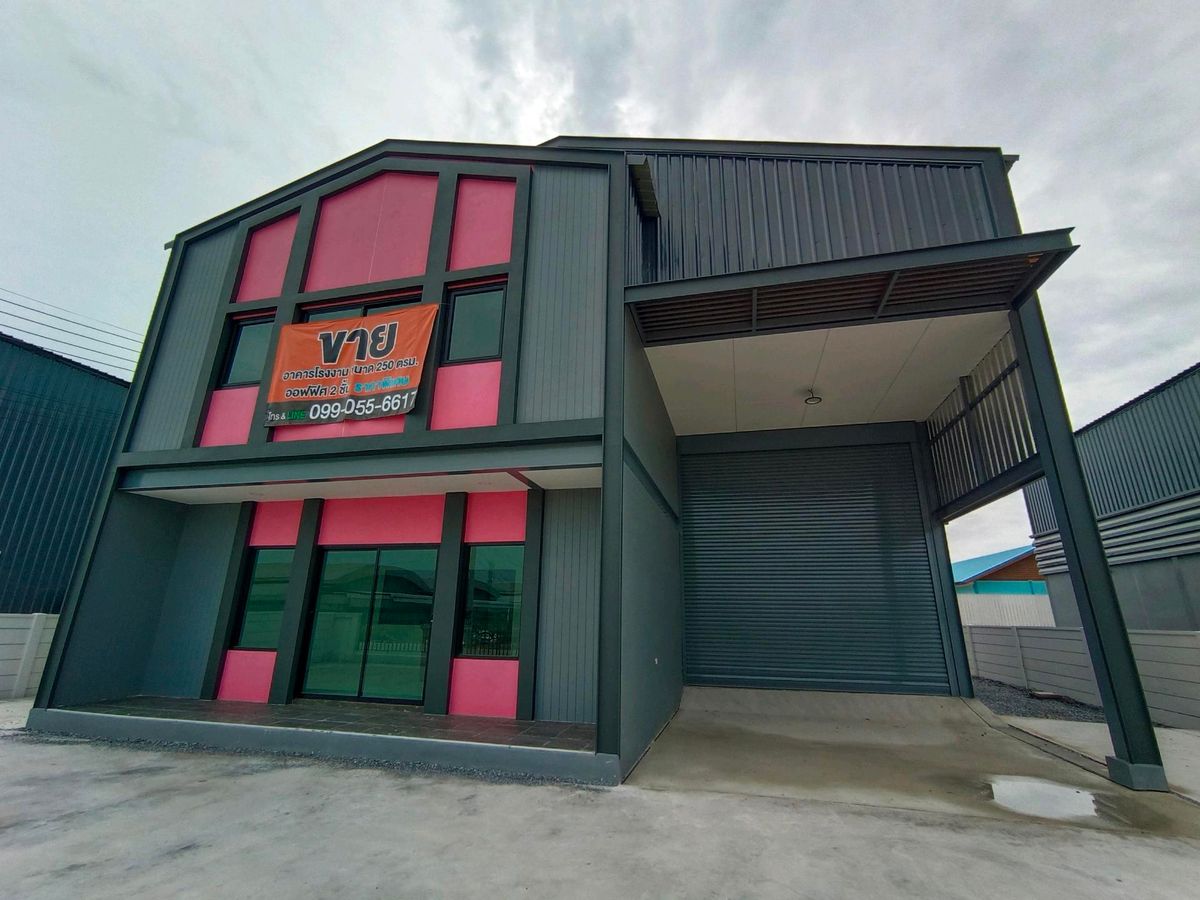 For SaleFactoryNonthaburi, Bang Yai, Bangbuathong : The Loft Minifactory 5 Warehouse, Factory, Commercial Building (The owner sells by himself)