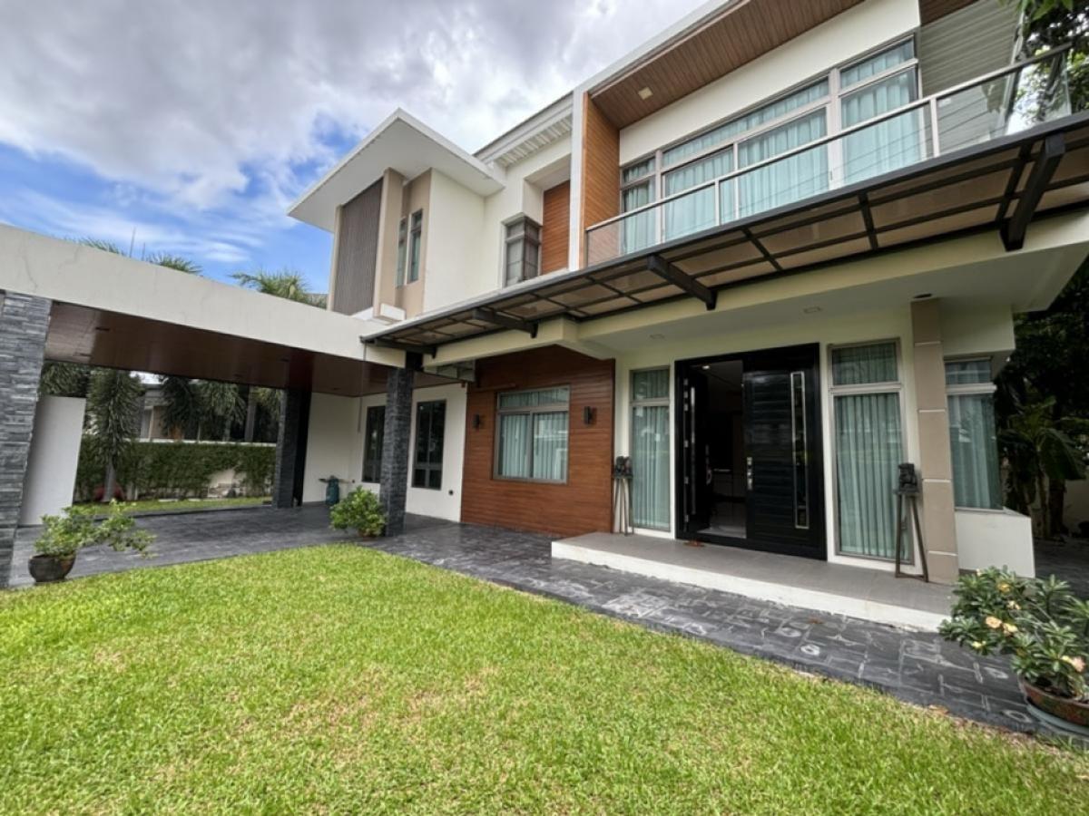 ให้เช่าบ้านลาดกระบัง สุวรรณภูมิ : 5Bed 5Bath บ้านเดี่ยวเพอร์เฟคเพลส สุขุมวิท 77 ลาดกระบัง 20/3 ให้เช่า ติดโรบินสันลาดกระบัง