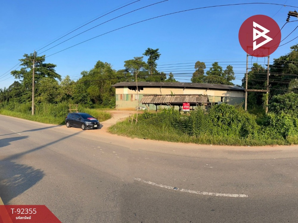 For SaleLandNarathiwat : Land for sale with warehouse, area 6 rai 84.2 sq.wa, Su-ngai Kolok, Narathiwat