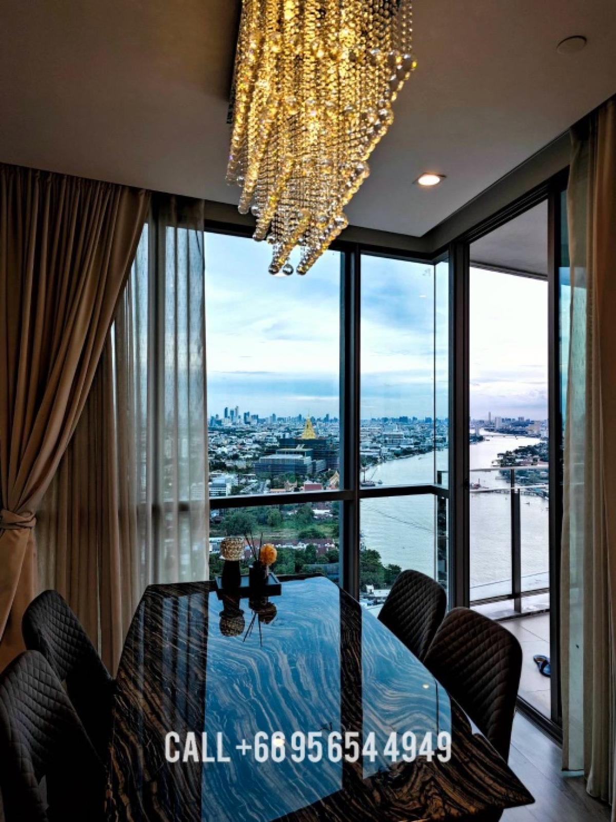 ให้เช่าคอนโดบางซื่อ วงศ์สว่าง เตาปูน : 333 รีเวอร์ไซด์ **เช่า** 2ห้องนอน วิวโค้งน้ำ ห้องหัวมุม94 ตรม.คอนโดริมแม่น้ำ ติดรถไฟฟ้า และท่าเรือ  📞096 635 1969