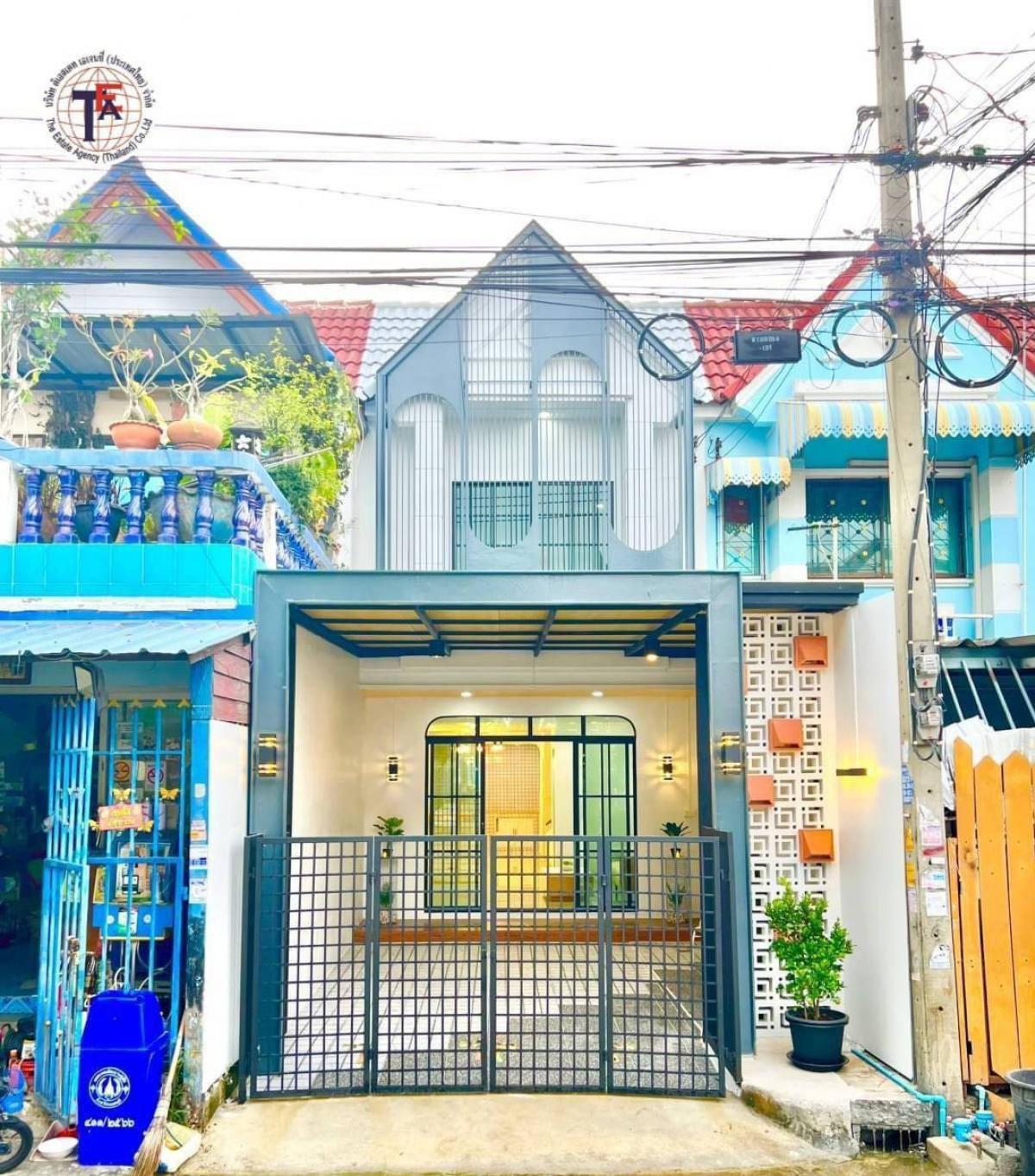 ขายทาวน์โฮมนนทบุรี บางใหญ่ บางบัวทอง : ขายทาวน์เฮ้าส์ 2 ชั้น หมู่บ้านเต็มรัก บางคูรัด บางบัวทอง นนทบุรี รถไฟฟ้าสายสีม่วง คลองบางไผ่  พาต้าปิ่นเกล้า เดอะมอลล์งามวงศ์วาน บางใหญ่กาญจนาภิเษก เซ็นทรัลเวสเกต ตลาดบางใหญ่ อบต. บางคูรัด ตลาดนัดธารทอง