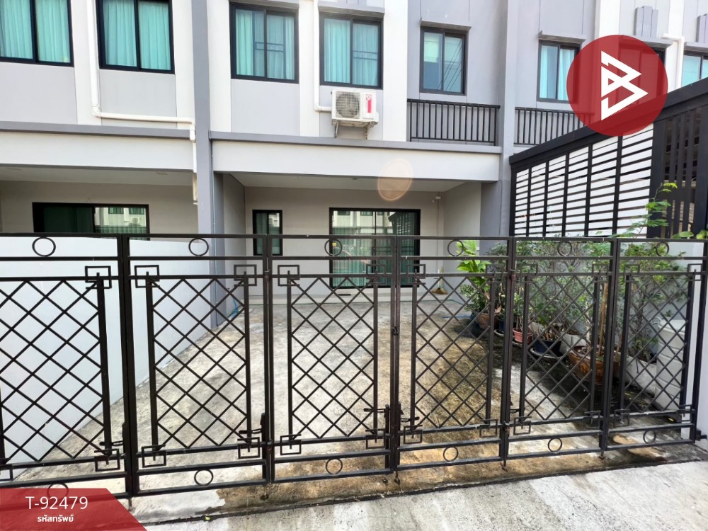 For SaleTownhomePathum Thani,Rangsit, Thammasat : Townhouse for sale, New York Rangsit-Klong4 project (New York Rangsit Klong4), Pathum Thani