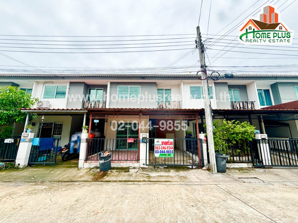 For SaleTownhomeNonthaburi, Bang Yai, Bangbuathong : Pruksa Pinklao-Wongwaen housing project (near Bangyai Hospital)