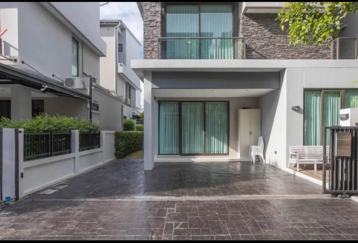 For RentHouseYothinpattana,CDC : ⚡️⭐️⚡️3-storey house for rent, Classe Ekkamai-Ram Intra, fully furnished, ready to move in