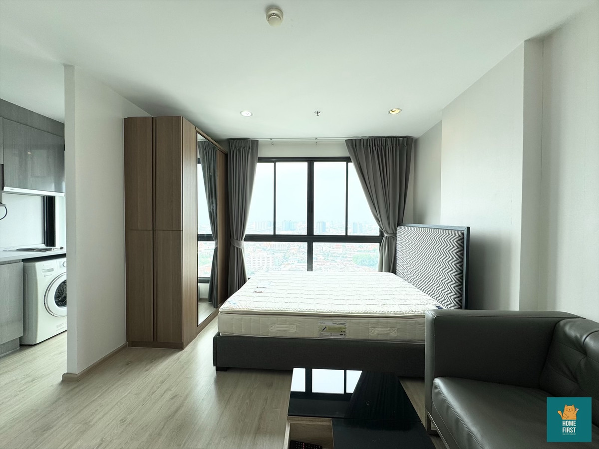 For SaleCondoThaphra, Talat Phlu, Wutthakat : For sale: IDEO Sathorn-Tha Phra, high floor, beautiful view, furnished, 1.90 million