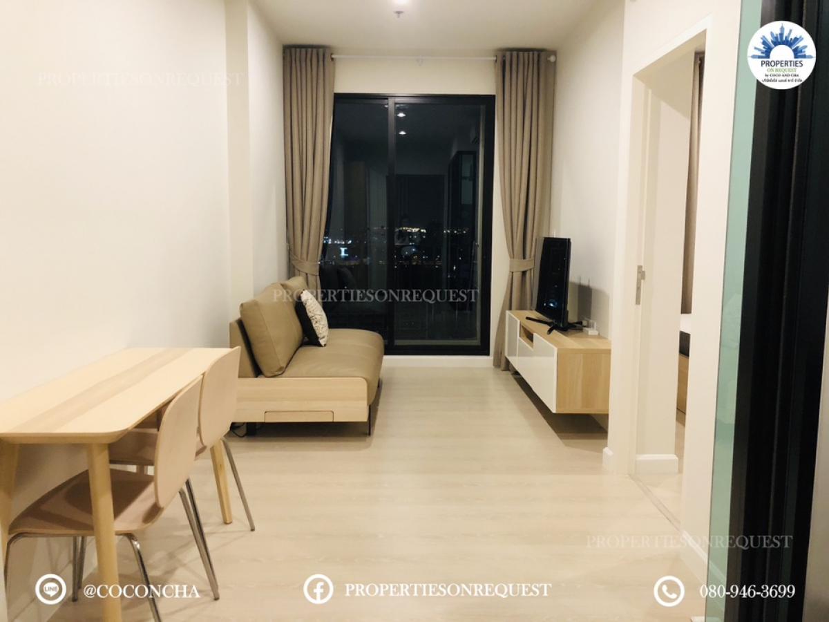 For RentCondoRama9, Petchburi, RCA : For rent/Rent 📢 Condo The Niche Pride Thonglor-Phetchaburi, size 35 sq m, high floor (1 bedroom, 1 bathroom) 📌 (Property number: COC002)